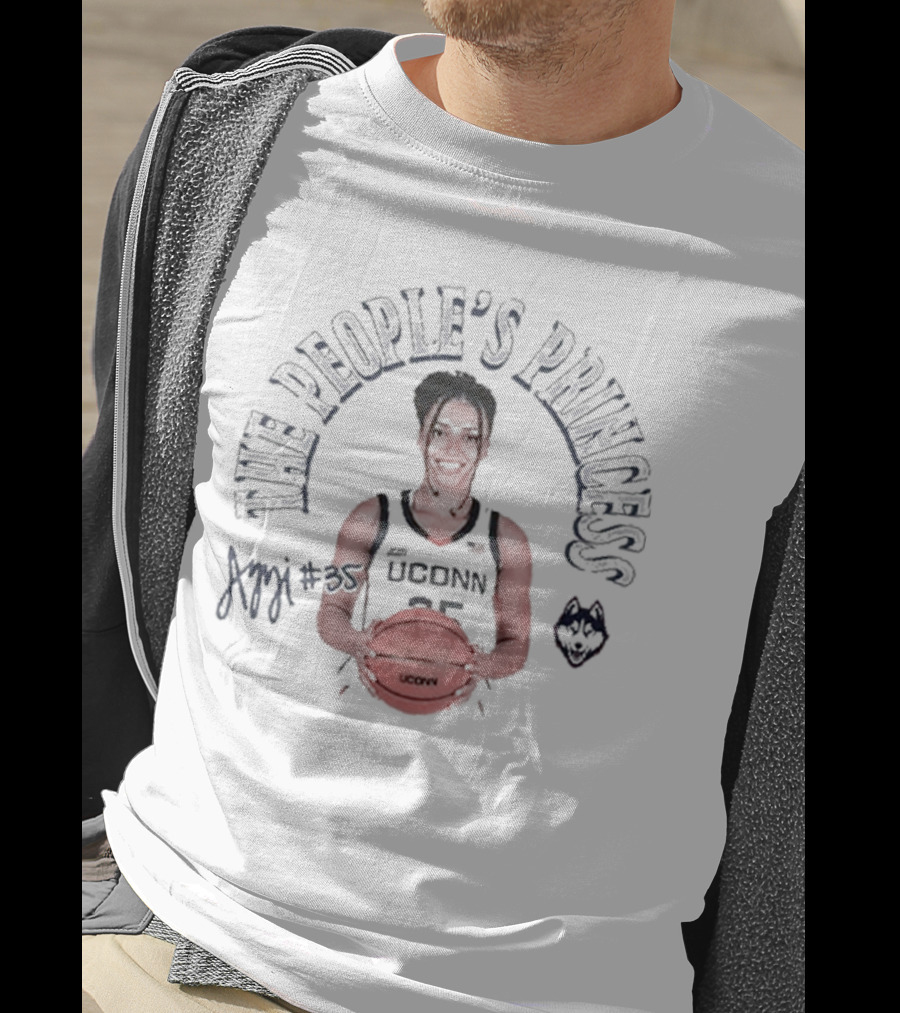 Azzi Fudd UConn Basketball The People's Princess Number 35 T-Shirt