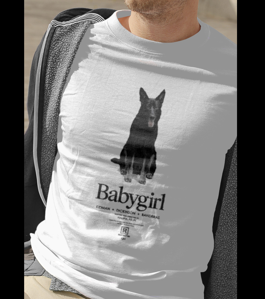 Babygirl Dog Kidman Dickinson Banderas Graphic Silhouette T-Shirt