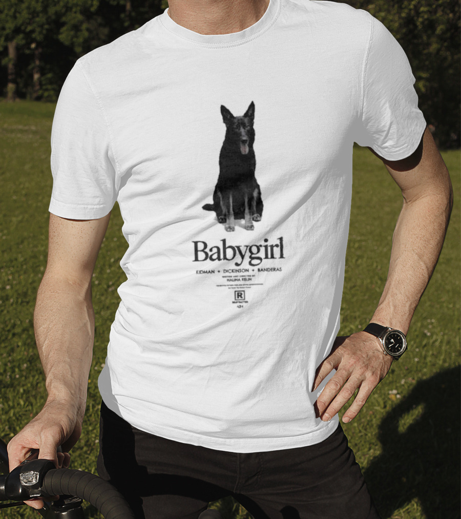 Babygirl Dog Kidman Dickinson Banderas Graphic Silhouette T-Shirt