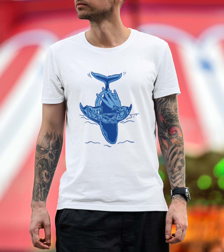 Billie Marten Whale with Hands and Horses T-Shirt
