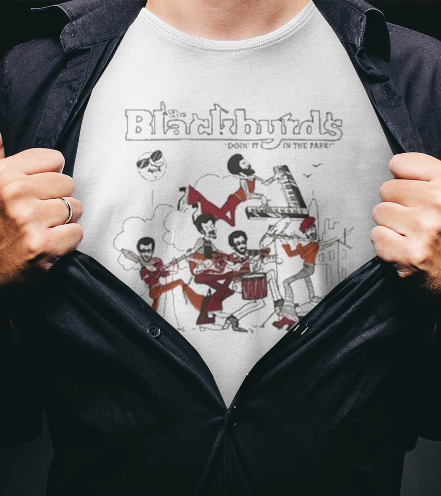 The Blackbyrds Don't It In The Park Funky Band Illustration T-Shirt