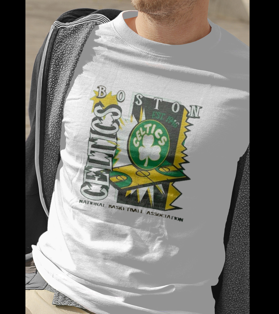 Boston Celtics EST 1946 Mitchell & Ness Youth Retro ’90s National Basketball Association T-Shirt