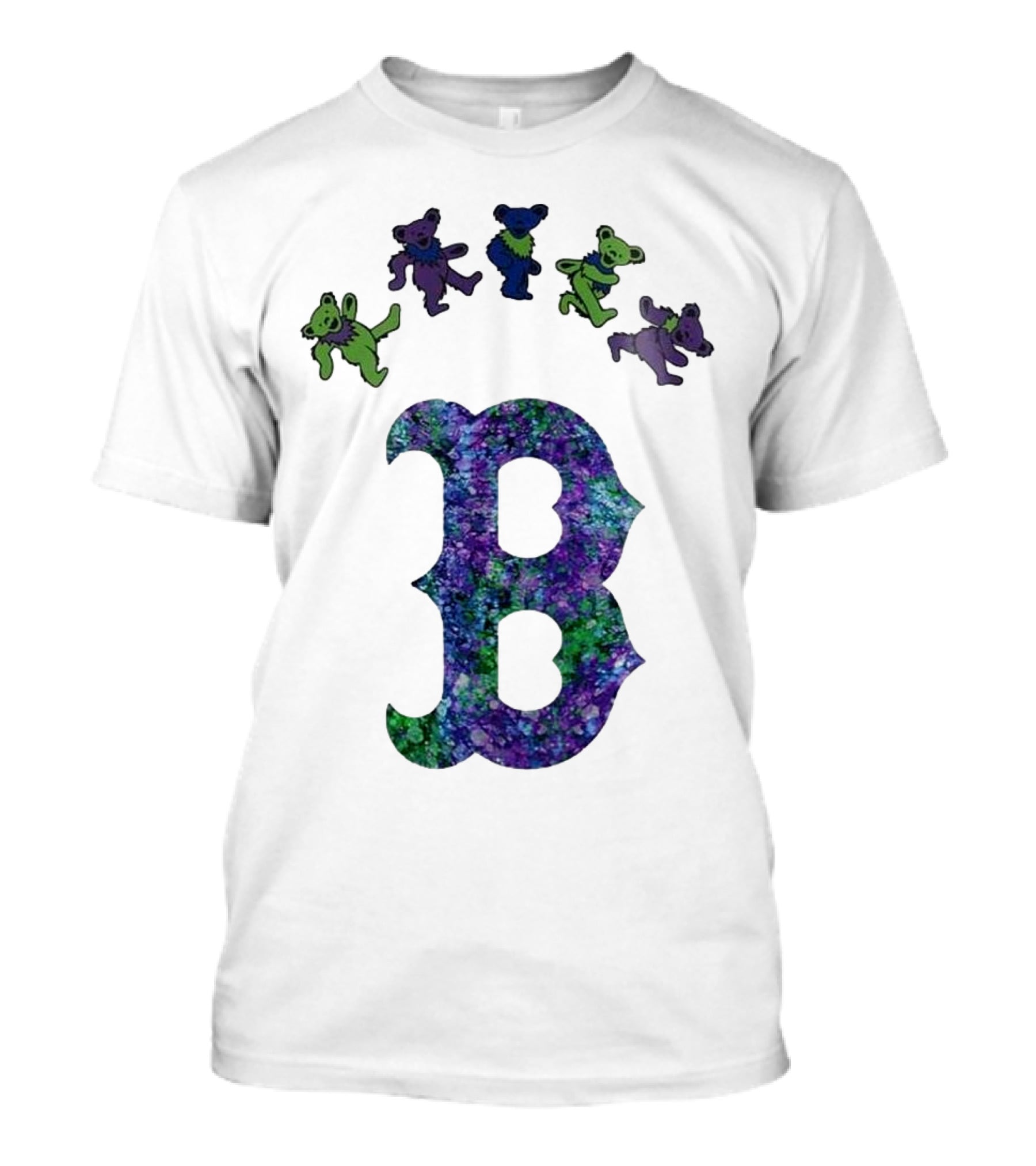 Boston Red Sox Grateful Dead Bears 2025 Event Night T-Shirt