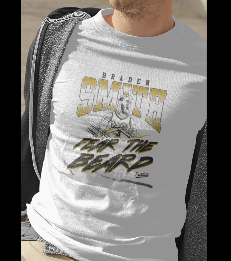 Braden Smith Fear The Beard Purdue Basketball T-Shirt