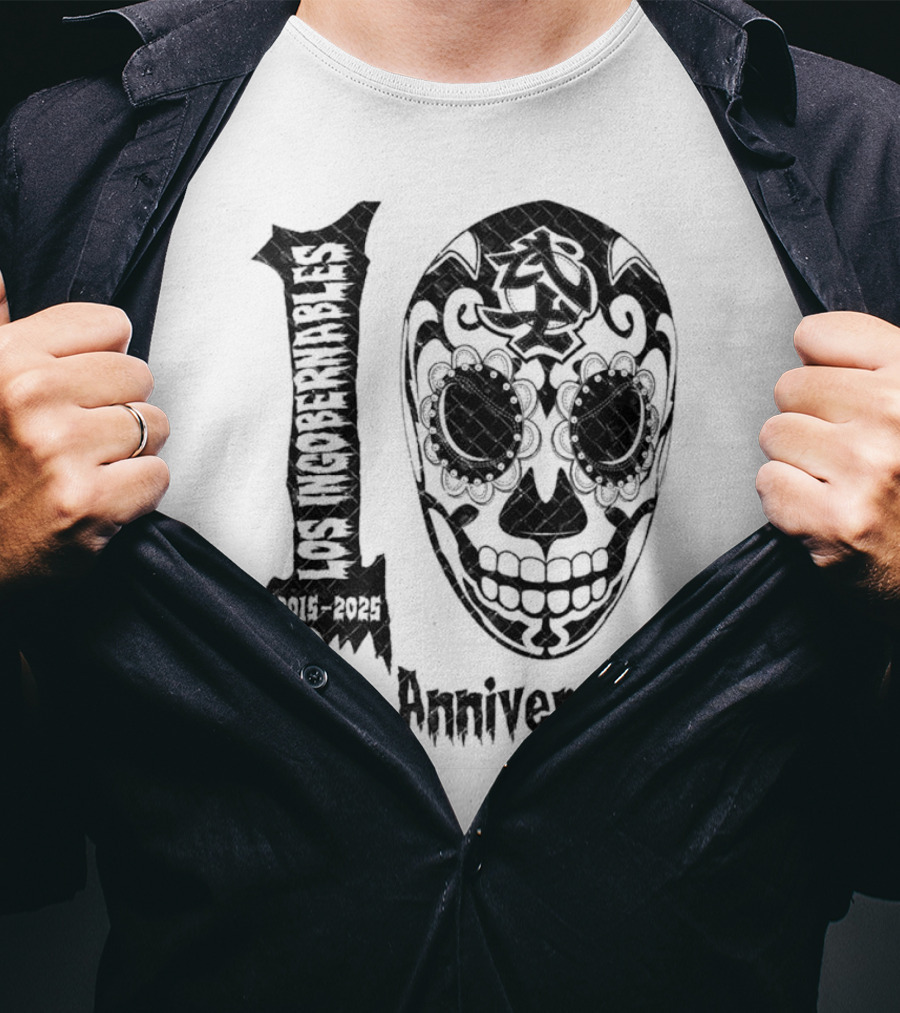 Los Ingobernables 10mo Aniversario BUSHI X LIJ 2025 T-Shirt