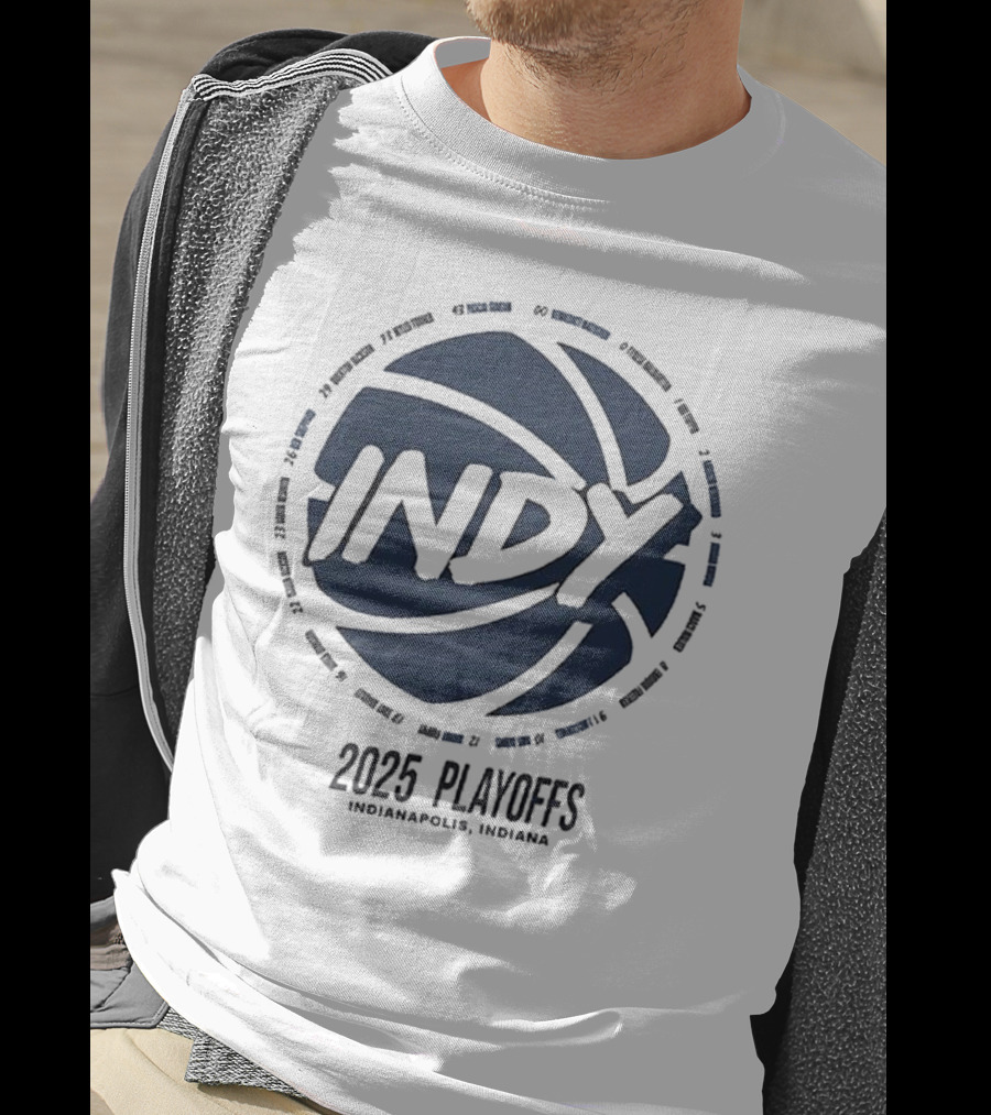 Pacers Indy 2025 Playoffs Hype Caitlin Clark T-Shirt