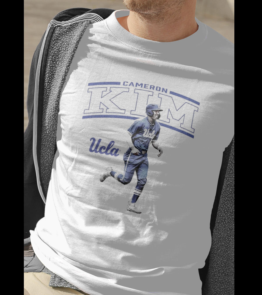 Cameron Kim UCLA Bruins Baseball 2025 NCAA Big Ten Conference T-Shirt