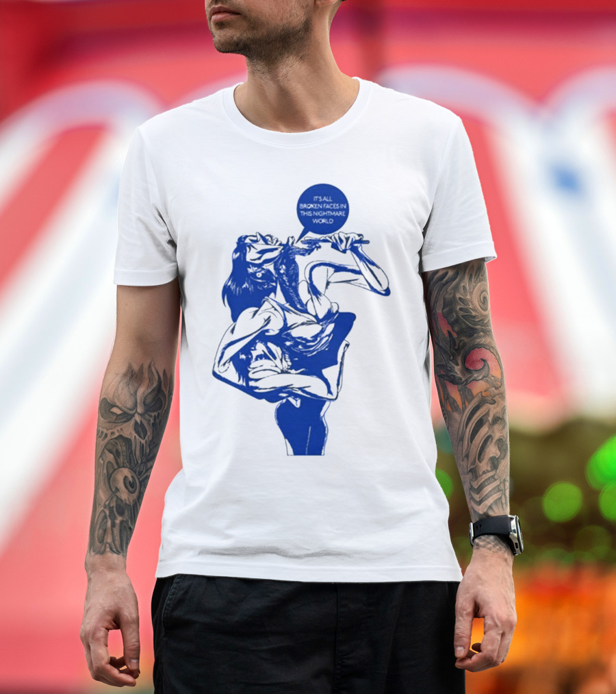 Chat Pile Broken Faces Nightmare World T-Shirt
