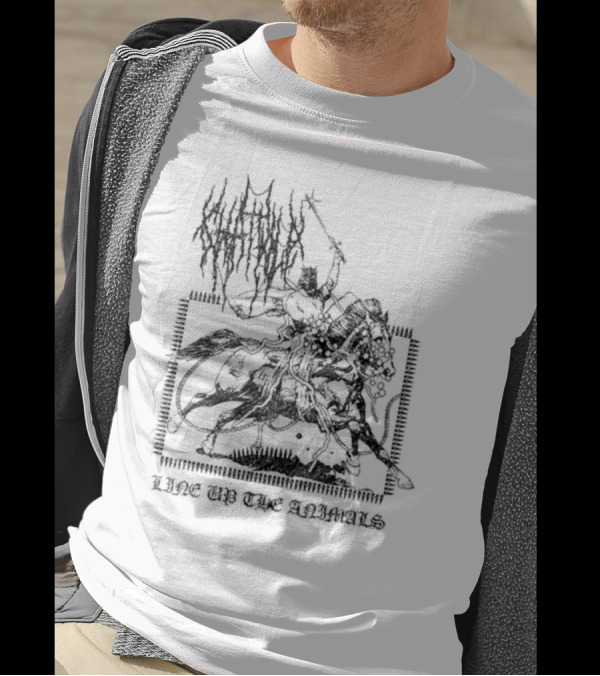 Chat Pile Line Up Looking Out For You Line Up The Animals T-Shirt