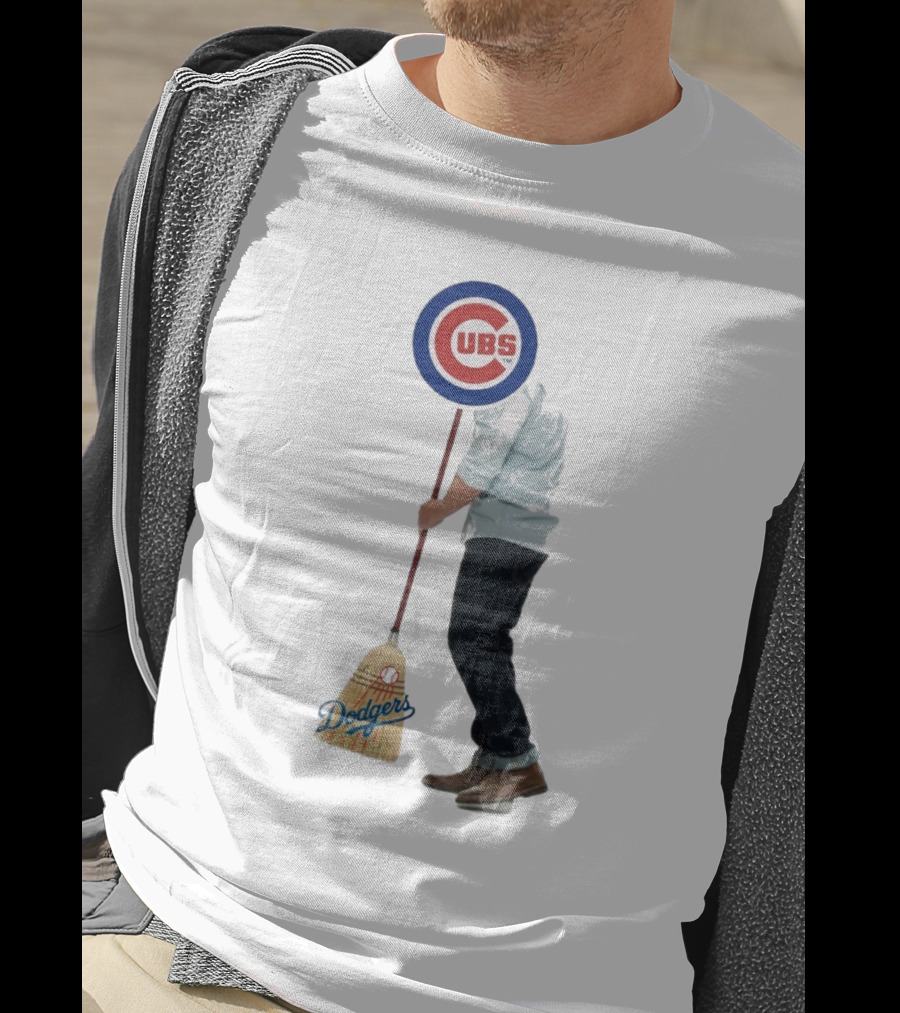 Chicago Cubs Sweeping Los Angeles Dodgers Meme T-Shirt