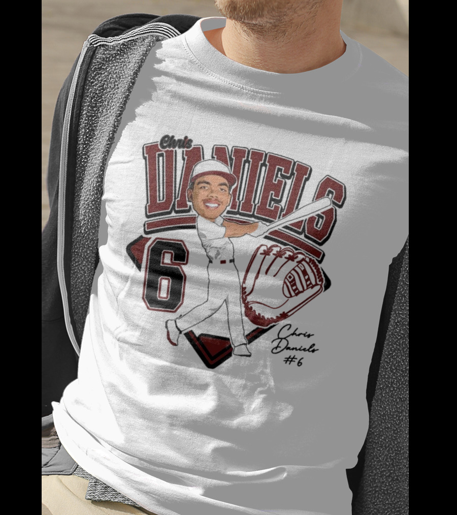 Daniels 6 Baseball Chris 2025 T-Shirt