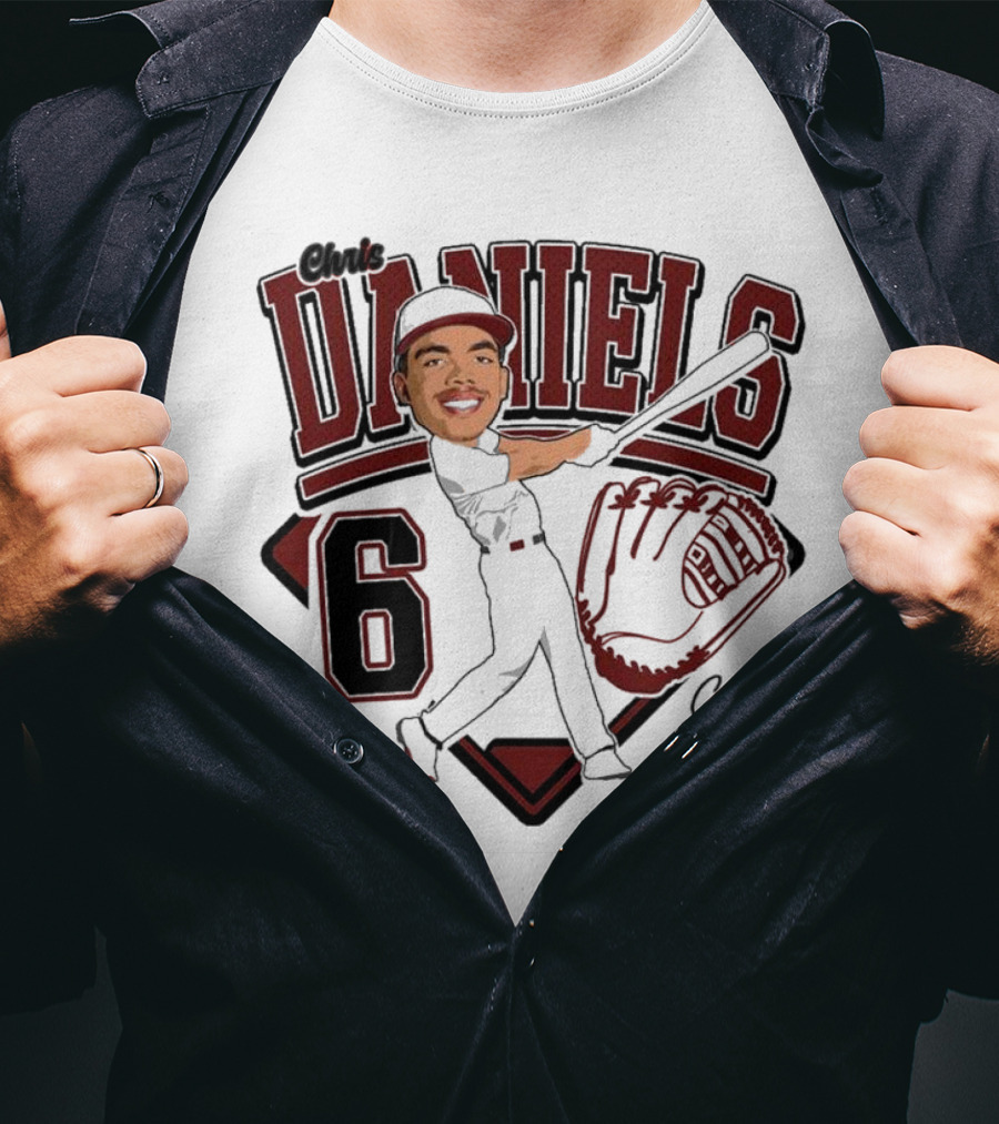 Daniels 6 Baseball Chris 2025 T-Shirt