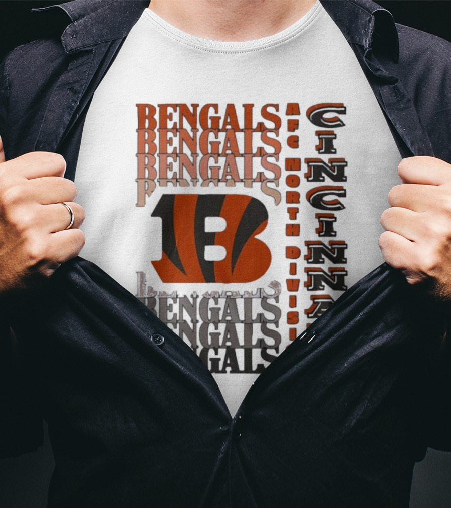 Cincinnati Bengals AFC North Division Bengals Bengals Bengals Bengals T-Shirt