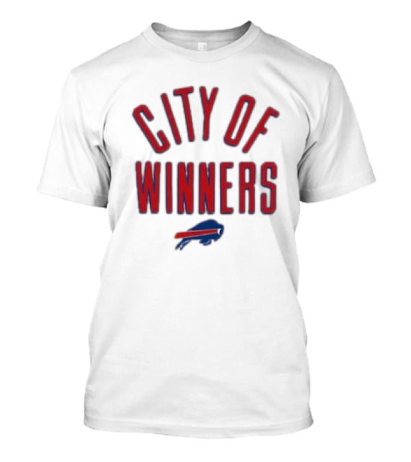 City Of Winners Buffalo Bills Football Team Merchandise T-Shirt