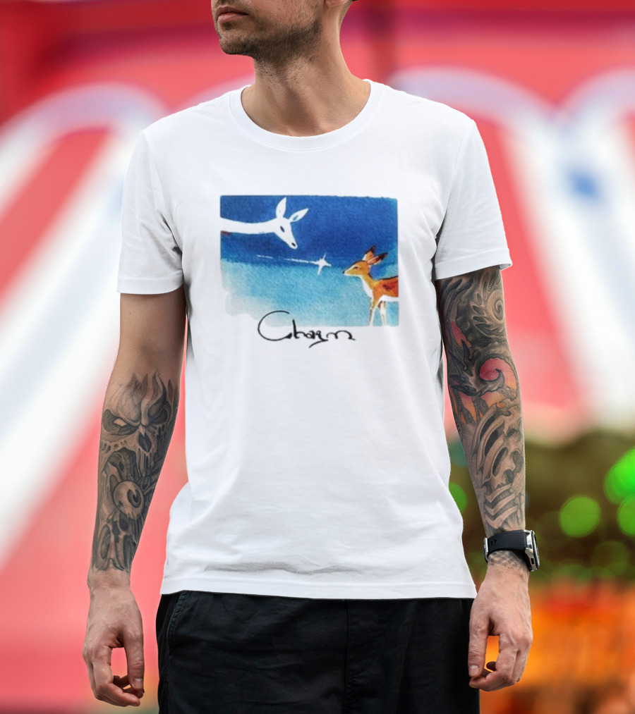 Clairo Charm Deer Artwork Benefit T-Shirt