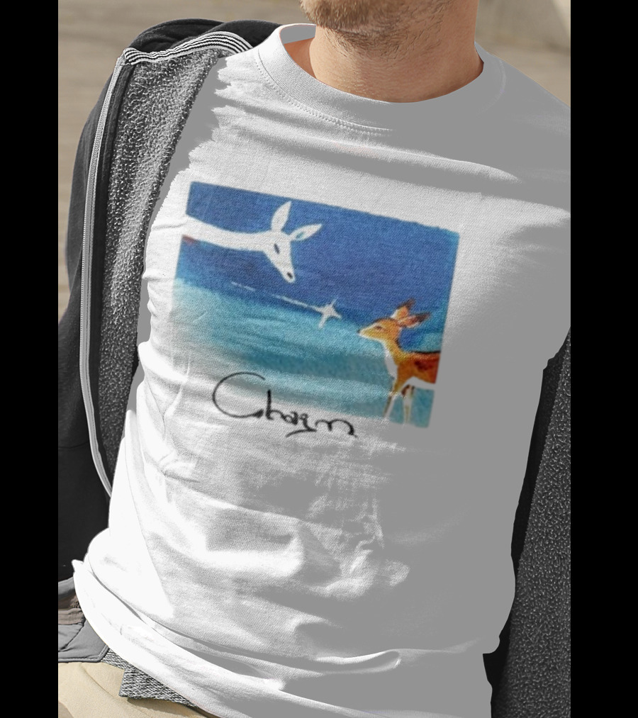 Clairo Charm Deer Artwork Benefit T-Shirt