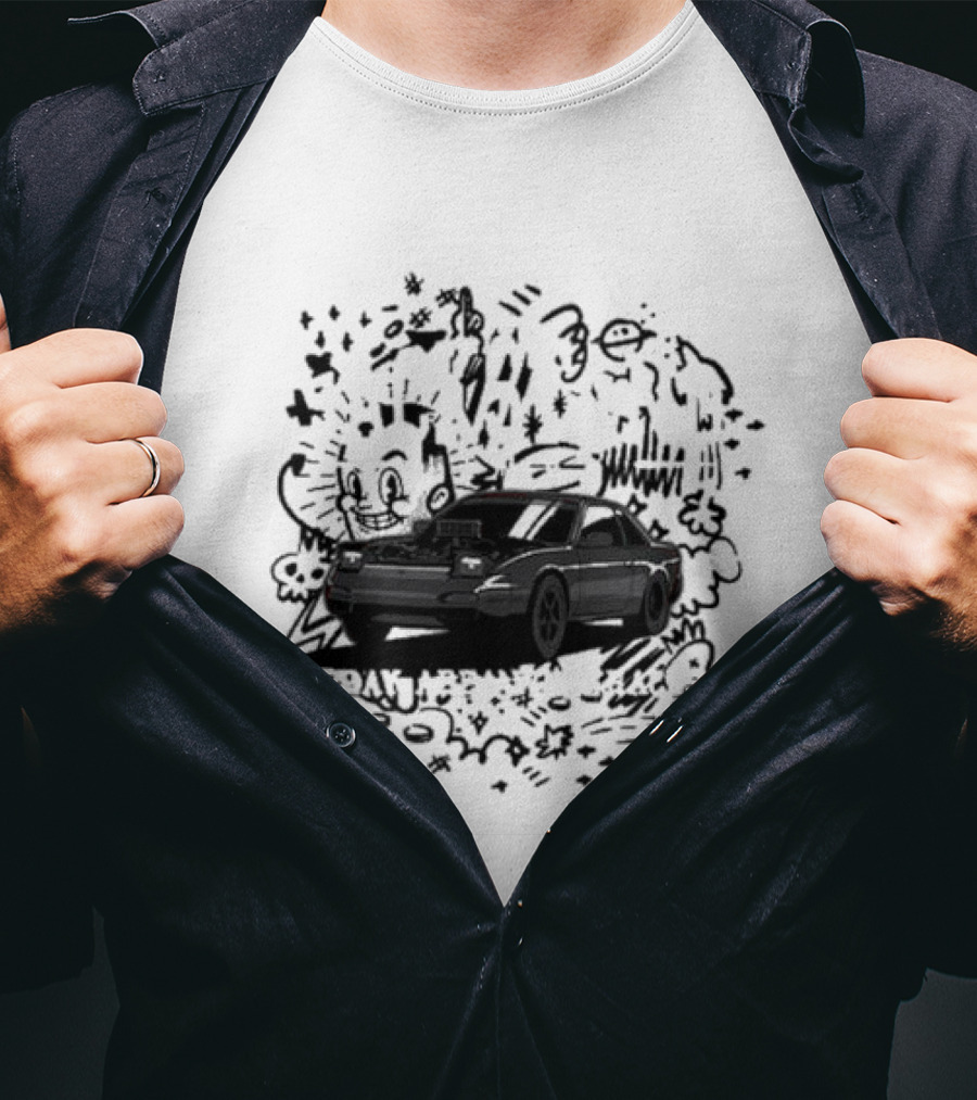 Cleetus Mcfarland Racing Jackstand Jimmy Nissan 240sx T-Shirt