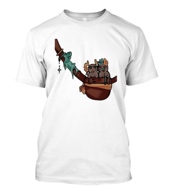 Coilpunk Steam Coil Phighting In A Bag Wizard Staff Adventure T-Shirt