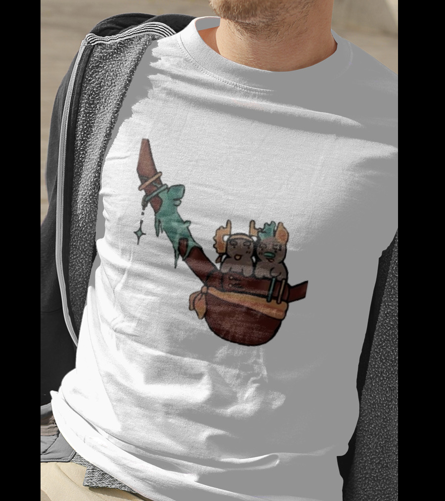 Coilpunk Steam Coil Phighting In A Bag Wizard Staff Adventure T-Shirt