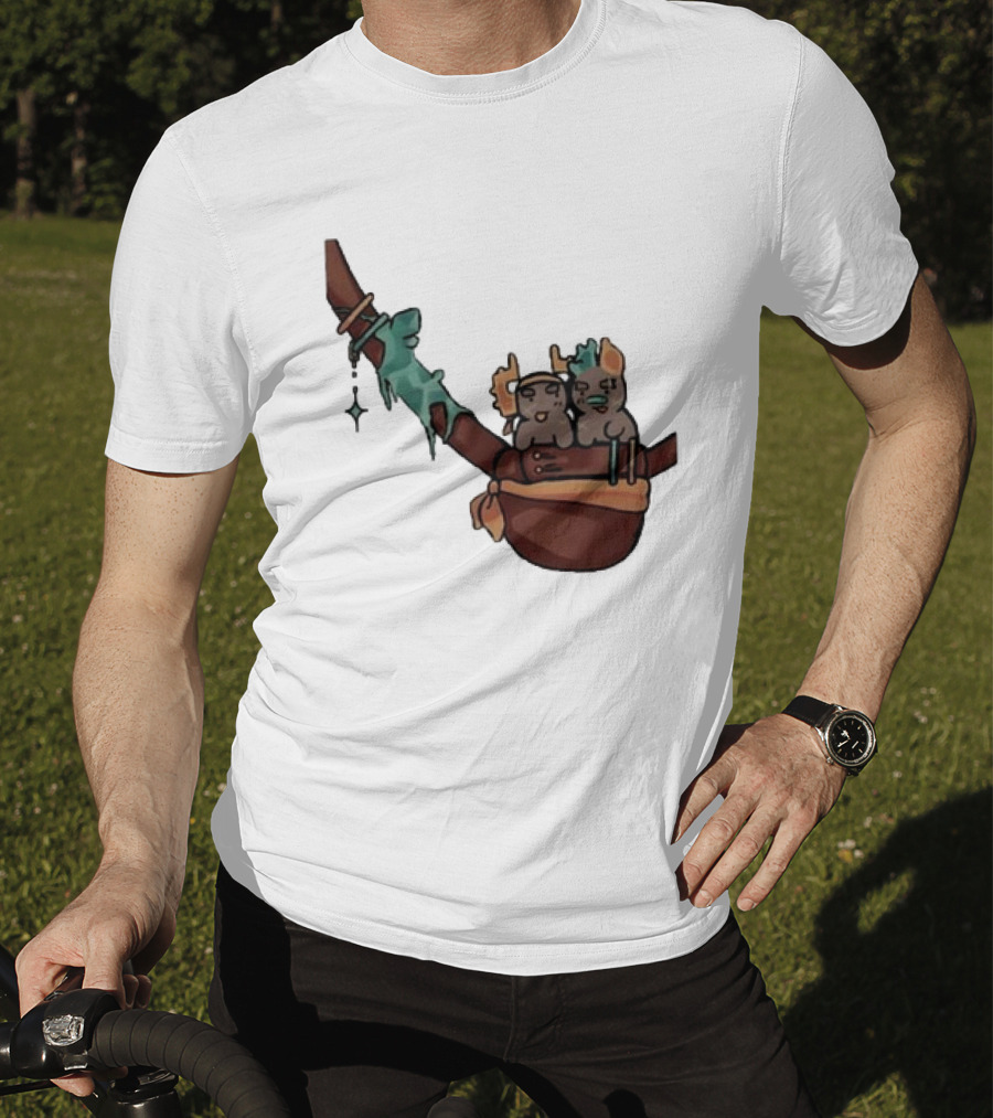 Coilpunk Steam Coil Phighting In A Bag Wizard Staff Adventure T-Shirt