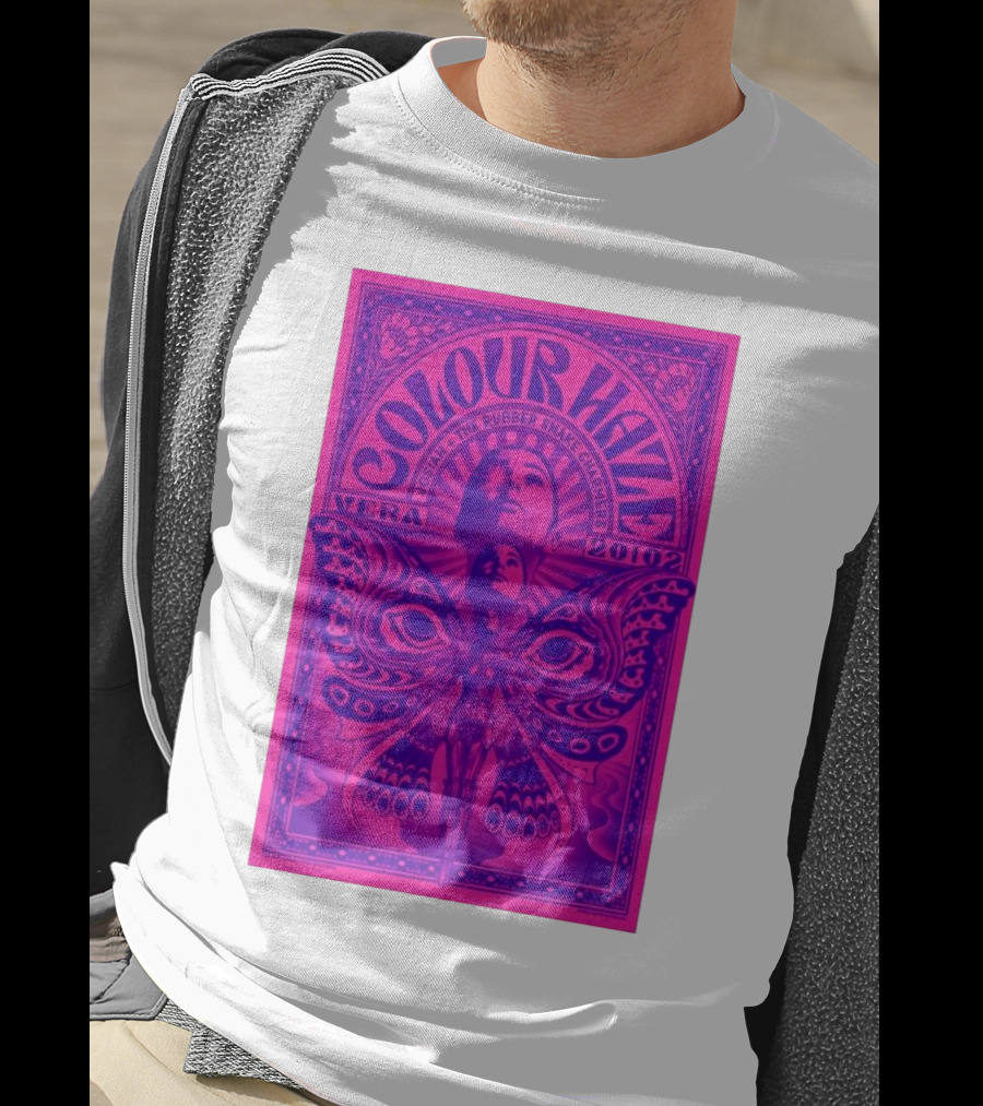 Colour Haze Vera Groningen Netherlands Feb 20 2025 Josiah The Rubber Snake Charmers T-Shirt