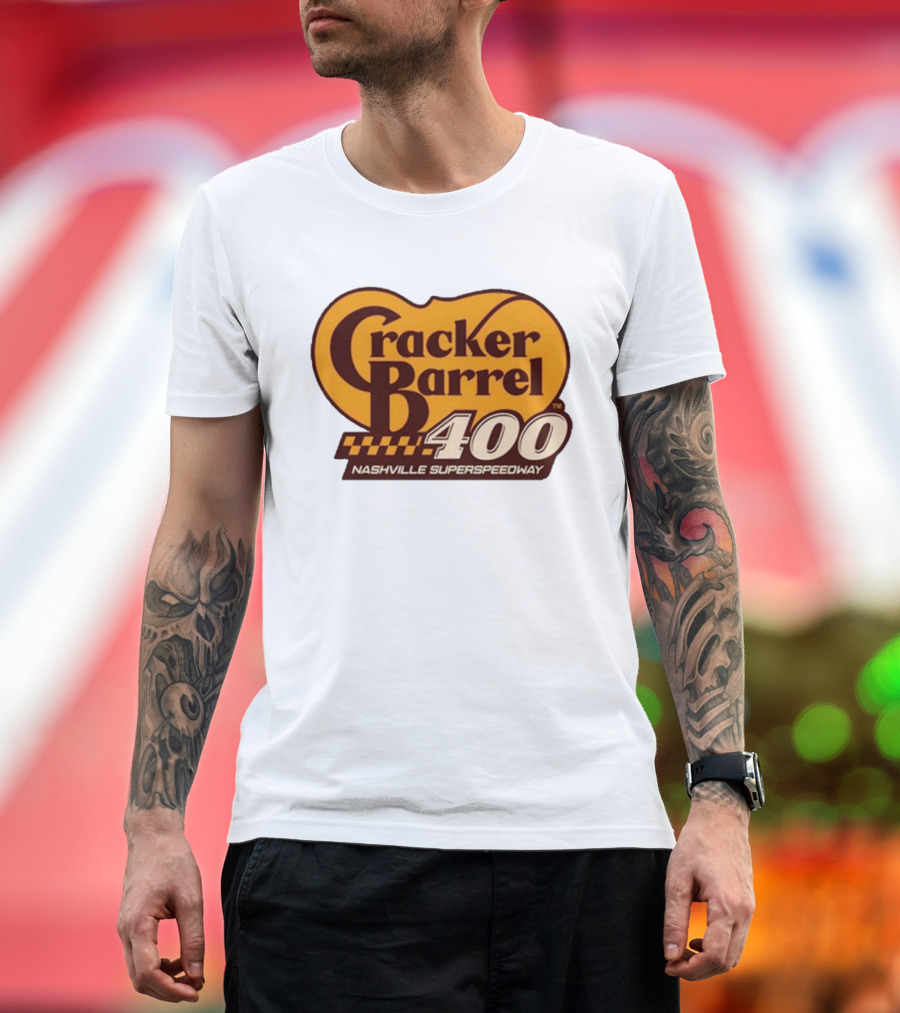 Cracker Barrel 400 Nashville Superspeedway Racing Event T-Shirt