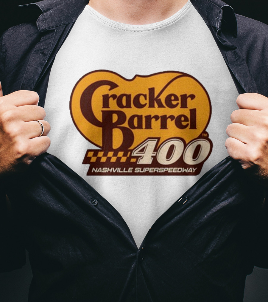 Cracker Barrel 400 Nashville Superspeedway Racing Event T-Shirt
