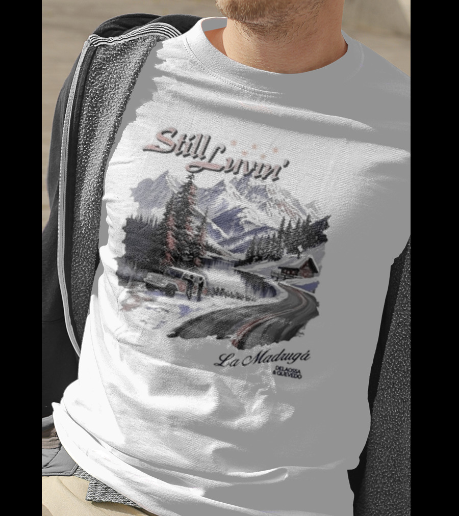 Delaossa Still Luvin Blanca Mountain Road Scene T-Shirt