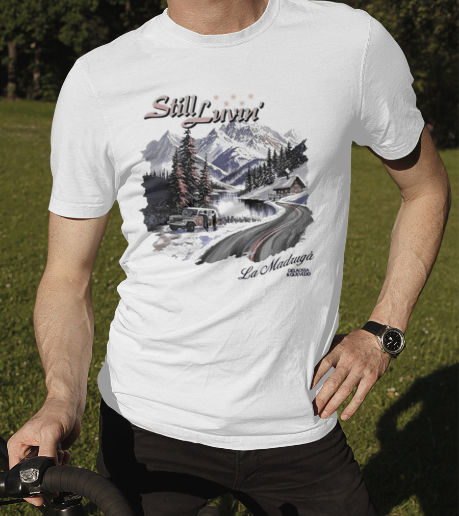 Delaossa Still Luvin Blanca Mountain Road Scene T-Shirt