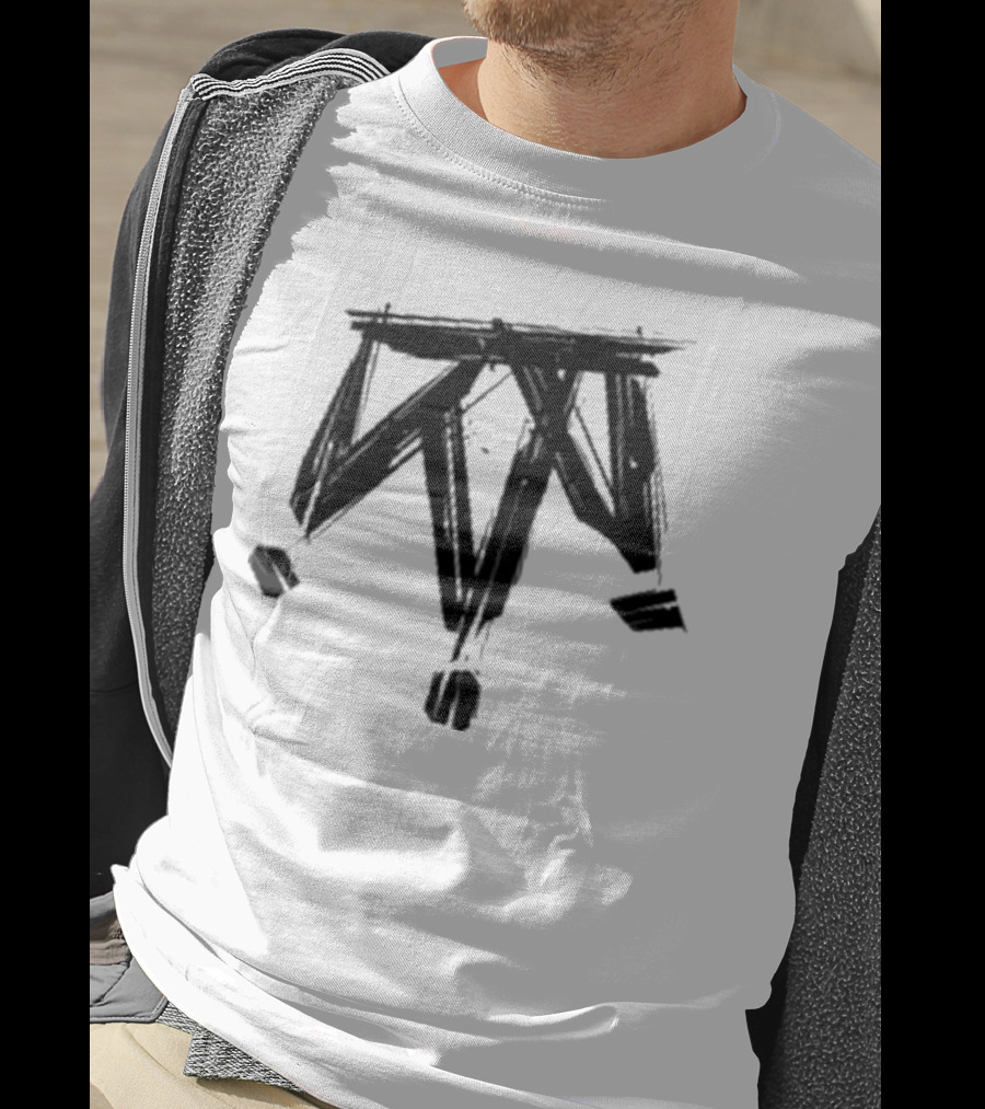 Damian Drake The Crown Vintage Skull Wings And Cross Skeleton Motif T-Shirt