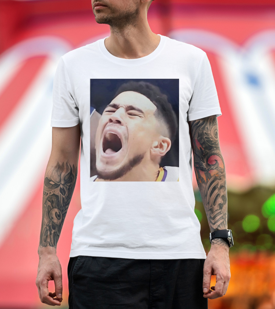 Devin Booker Crying Meme Image Reaction T-Shirt