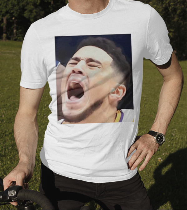 Devin Booker Crying Meme Image Reaction T-Shirt