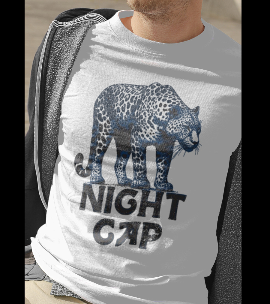 Night Cap Eighty Four Vintage Cat T-Shirt