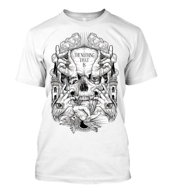 Fit For An Autopsy The Nothing That Is Tour Skull And Puppet Imagery T-Shirt