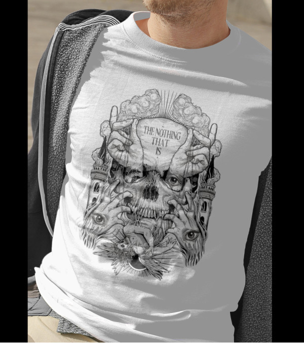 Fit For An Autopsy The Nothing That Is Tour Skull And Puppet Imagery T-Shirt