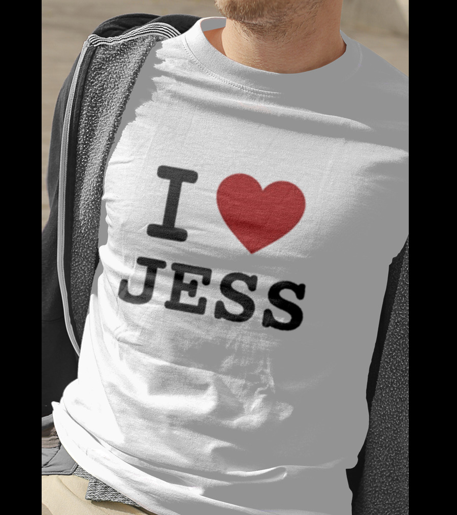 ``` 2025 Fujimotosan I Love Jess Heart ``` T-Shirt