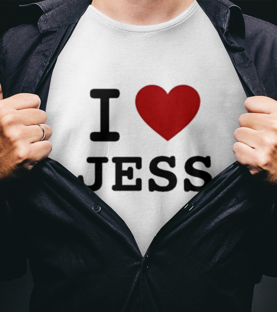 ``` 2025 Fujimotosan I Love Jess Heart ``` T-Shirt