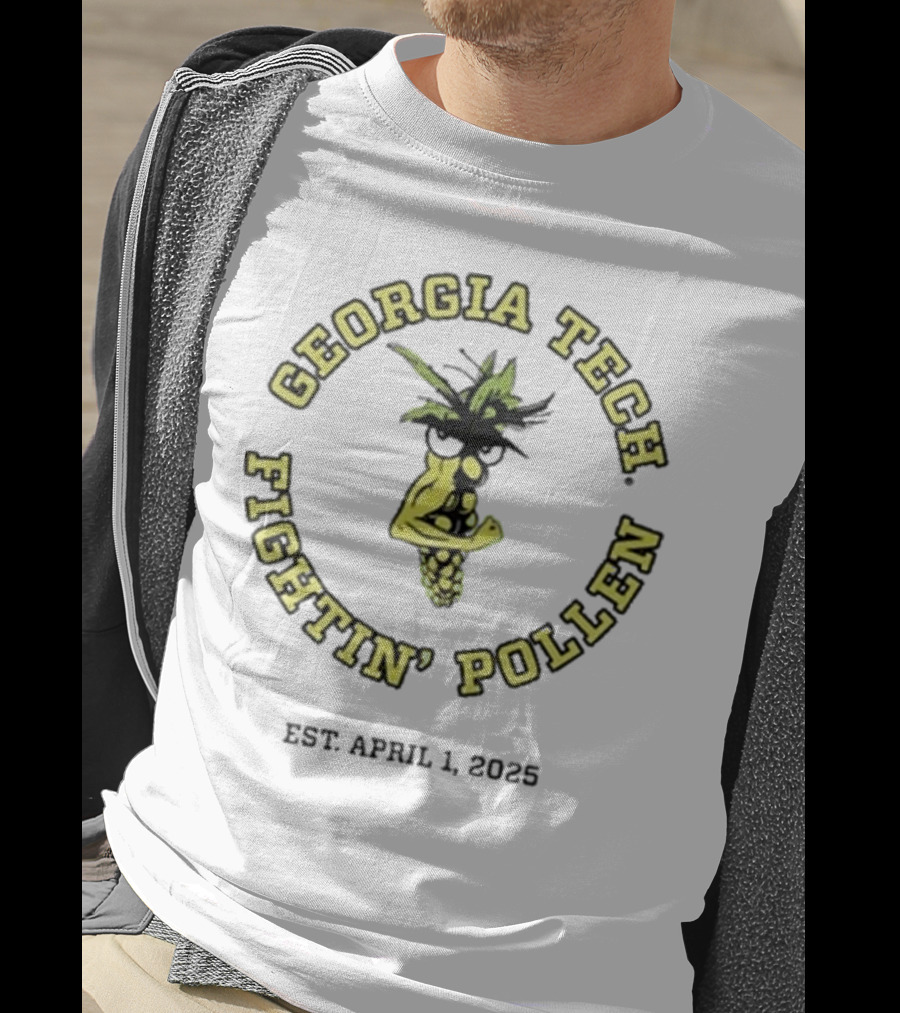 Georgia Tech Fightin Pollen XS AP 1 2025 T-Shirt