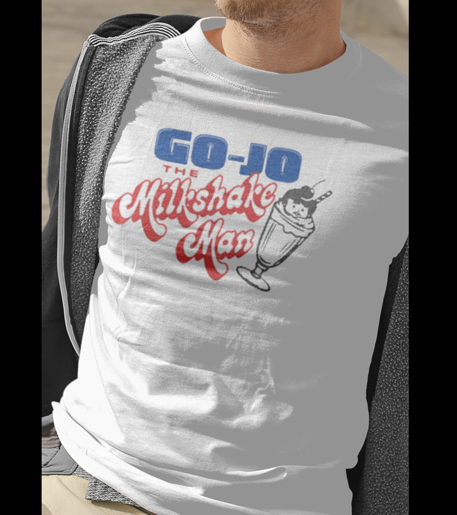 Go Jo The Milkshake Man Retro Style Beverage Lover T-Shirt