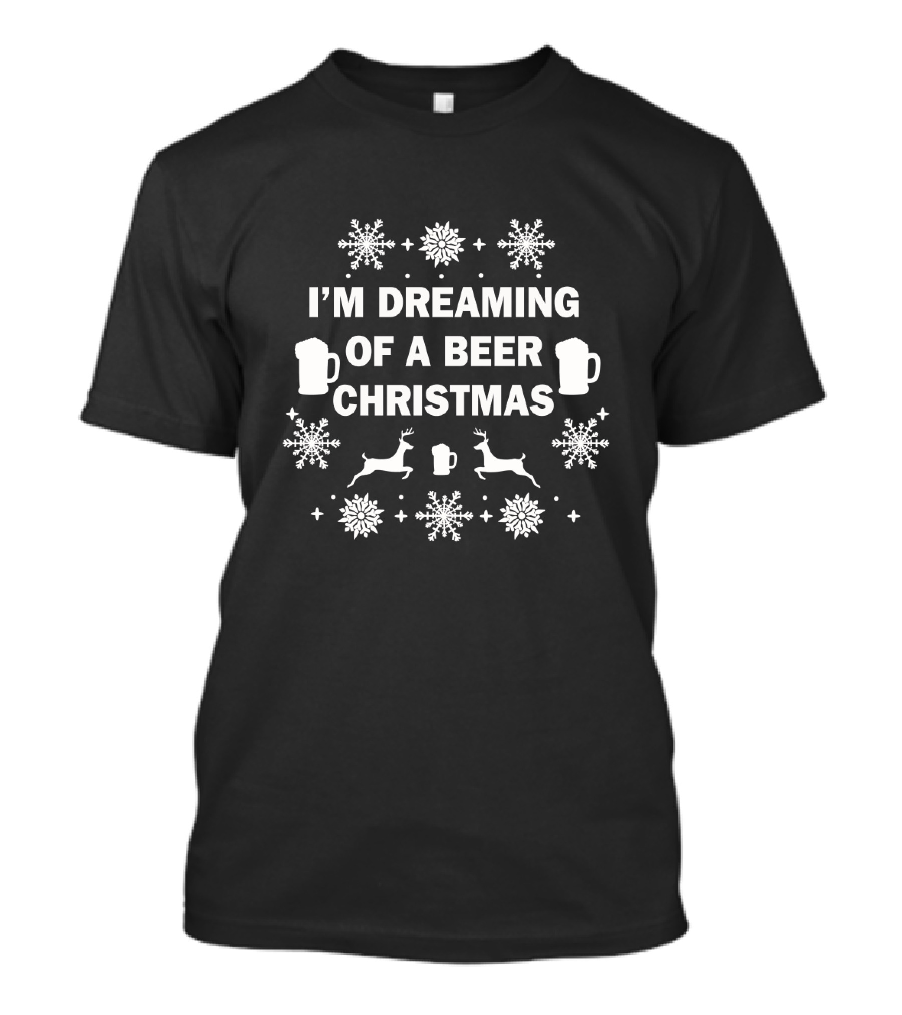 I'm Dreaming Of A Beer Christmas T-Shirt