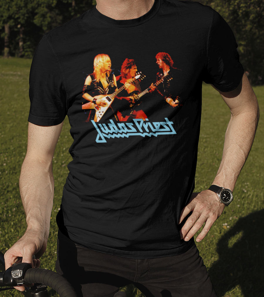 Judas Priest Band British Steeler Concert T-Shirt