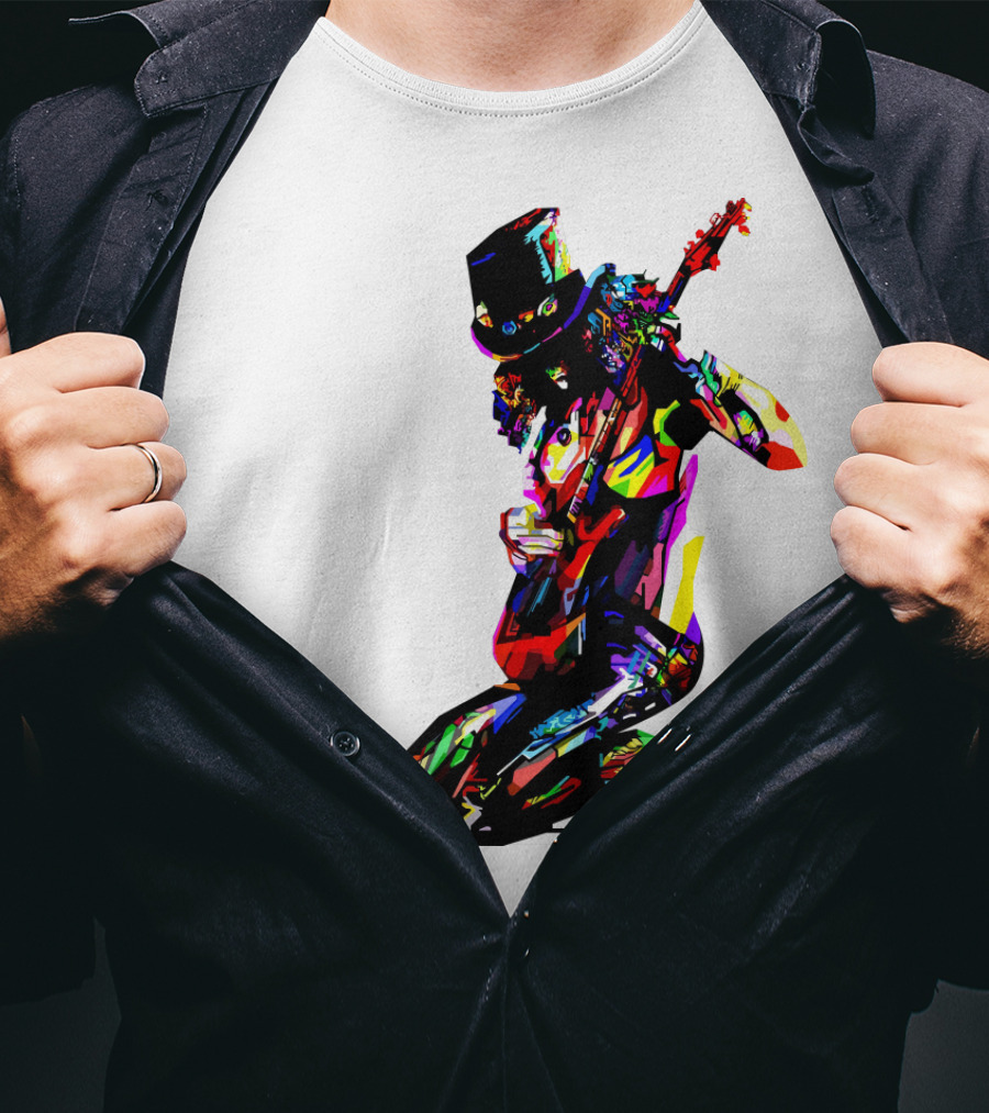 Slash Guitarist Pop T-Shirt