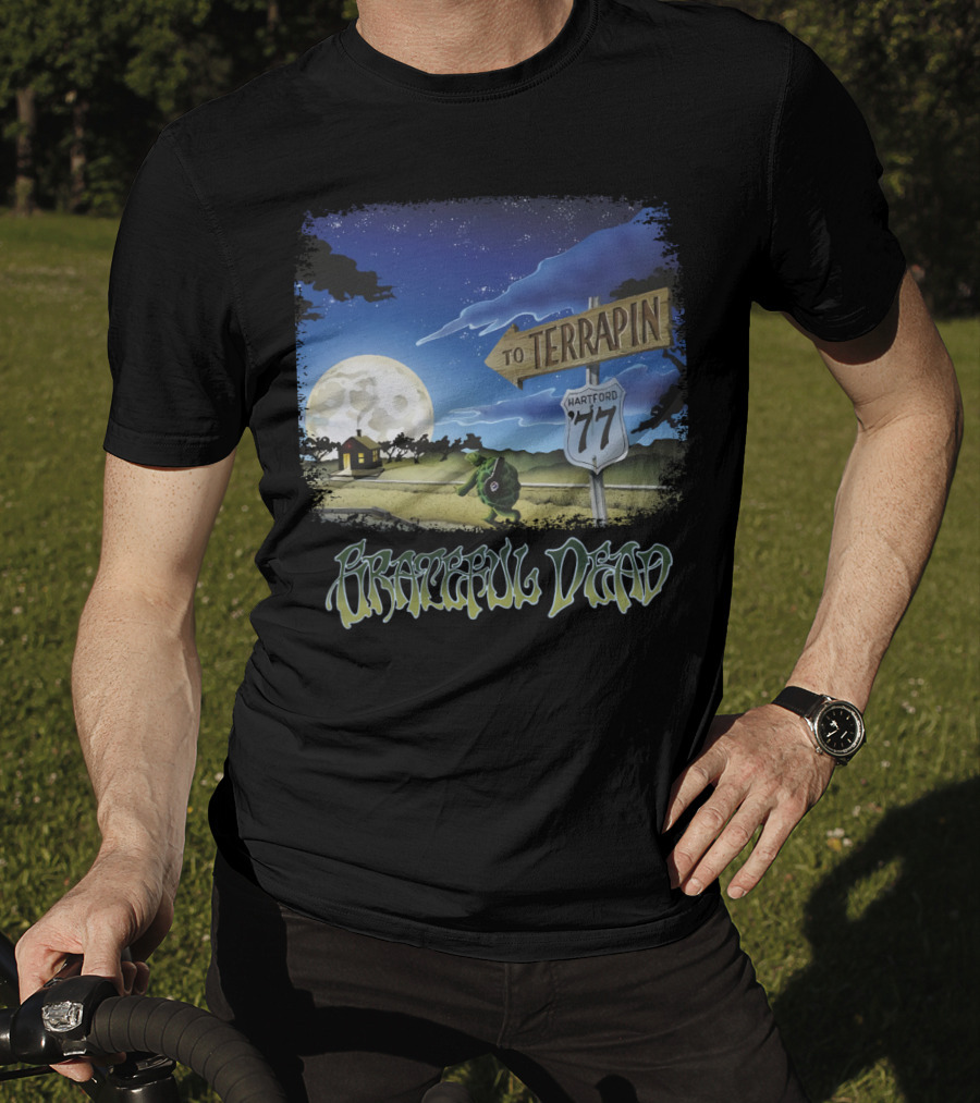 Grateful Dead Terrapin Hartford '77 Moonlit Journey T-Shirt