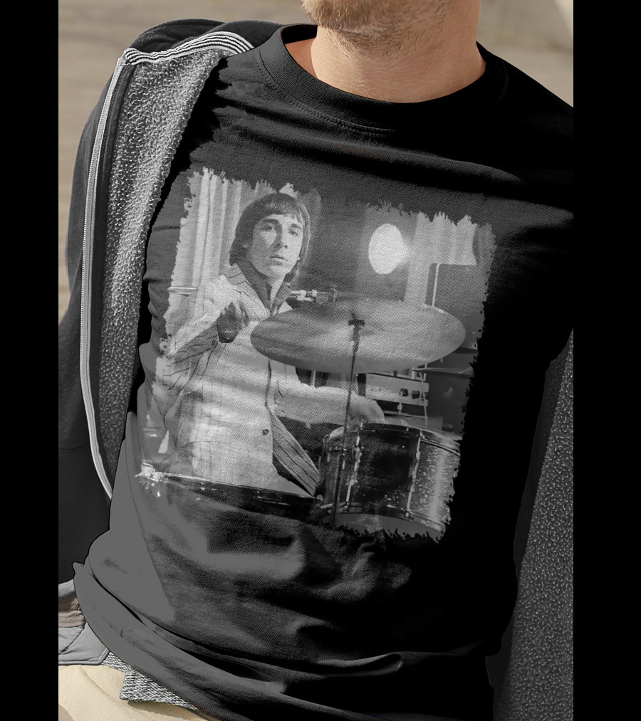 Keith Moon Drumming Legend 71019 T-Shirt