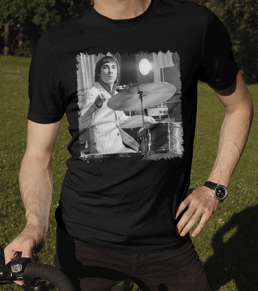 Keith Moon Drumming Legend 71019 T-Shirt