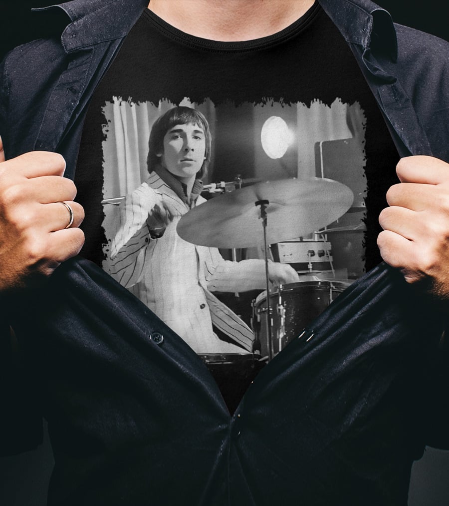 Keith Moon Drumming Legend 71019 T-Shirt
