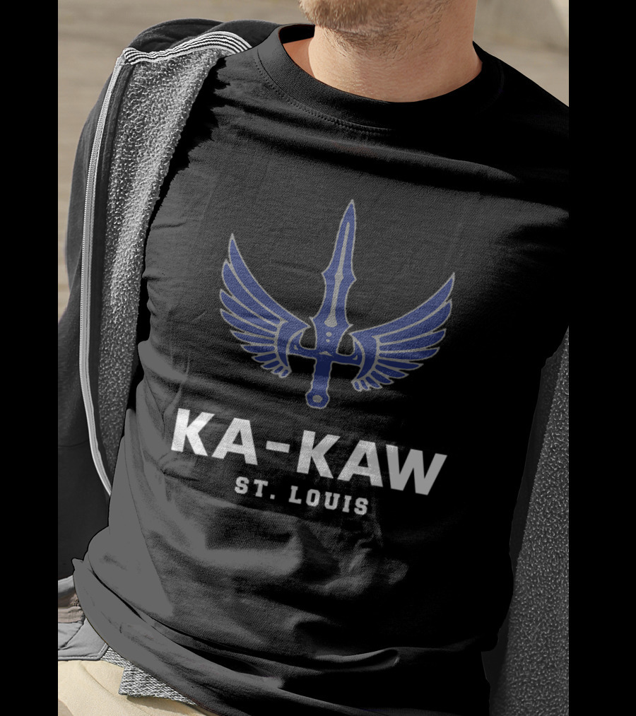 Battlehawks Ka Kaw St Louis Football Fans T-Shirt