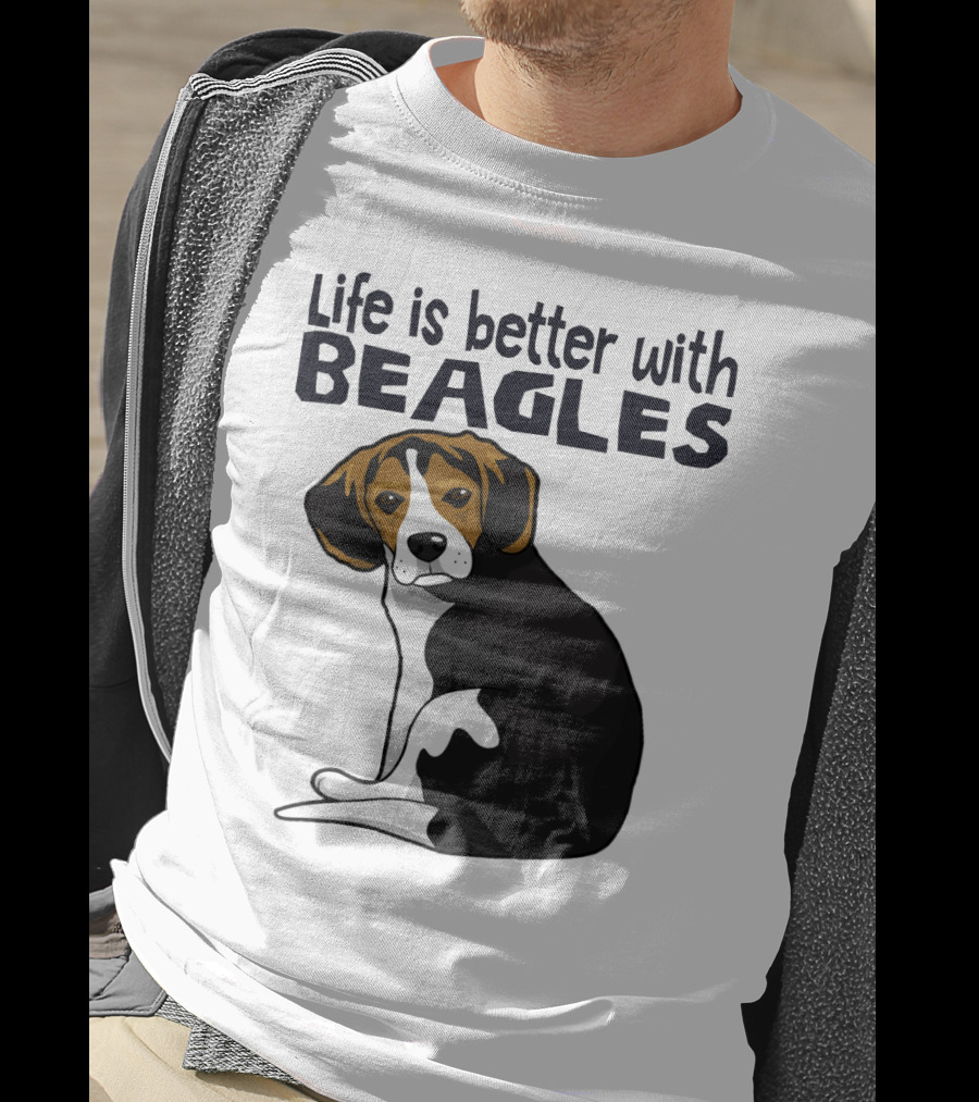 Life Is Better With Beagles T-Shirt