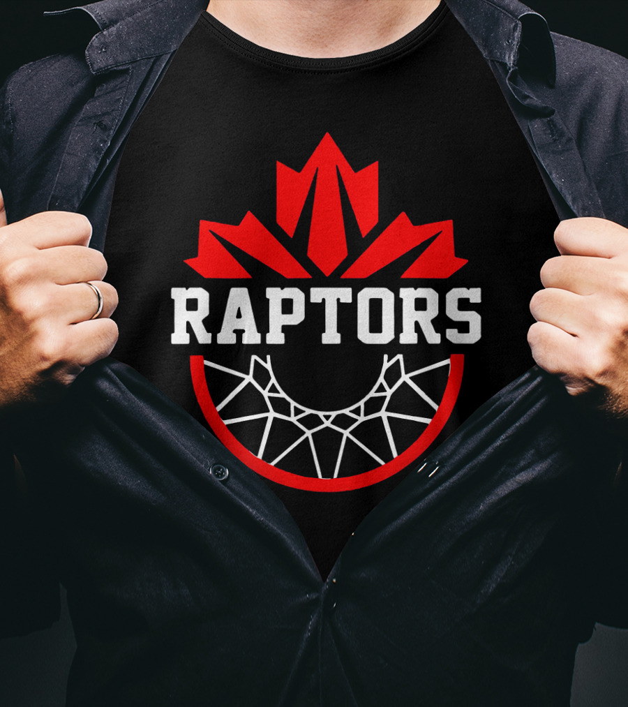 Toronto Raptors Basketball Maple Leaf Canada T-Shirt
