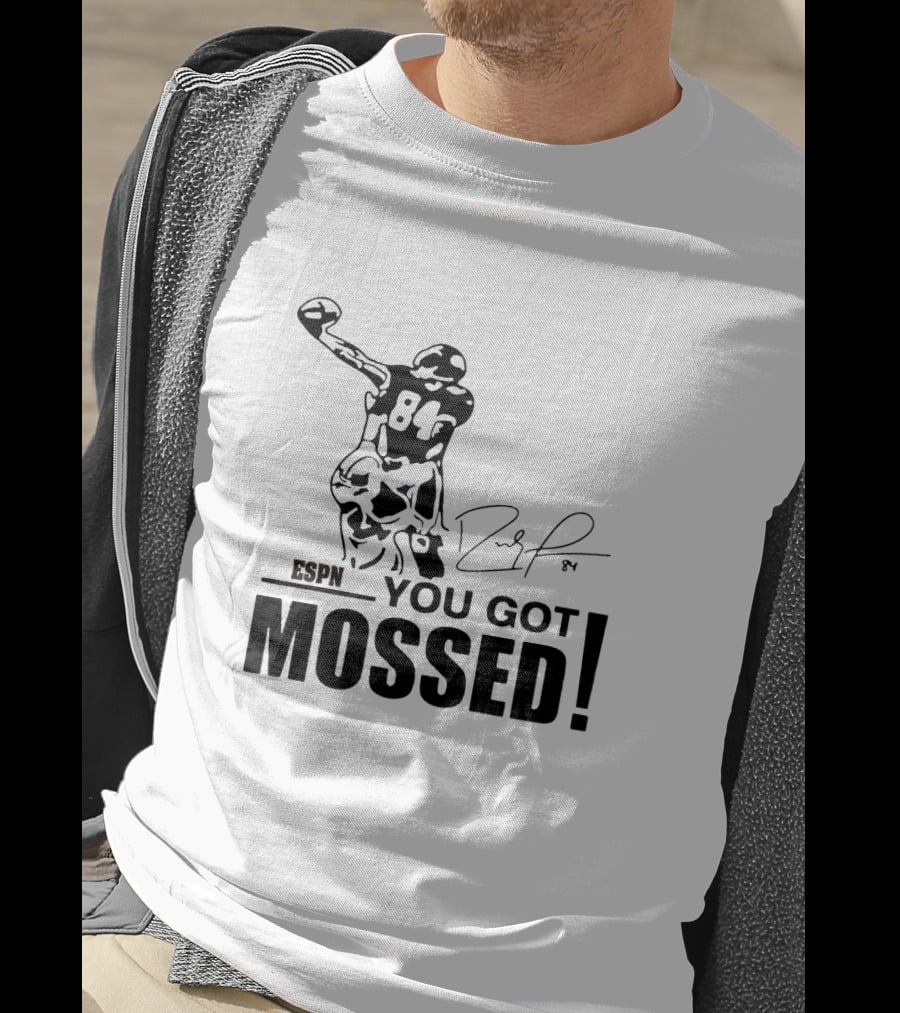 ESPN You Got Mossed 84 Signature Football T-Shirt